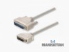 Cable IEEE 1284C (Mini-Centronics) a paralelo DB25 1.8 m